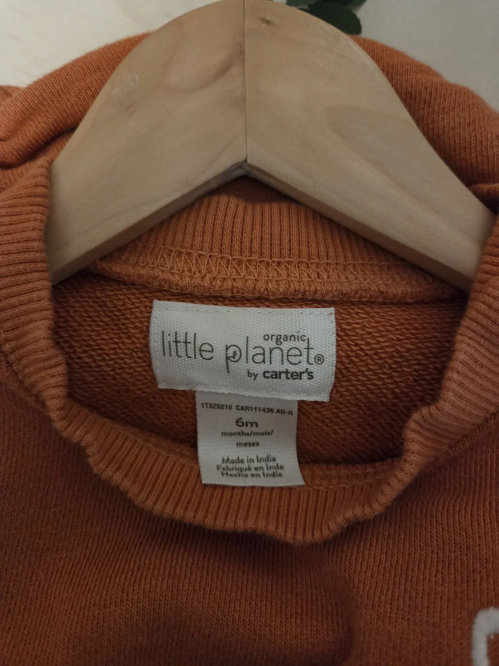 Baby 6M Organic Bodysuit 'Oh! Hi Pumpkin Pie' Long-Sleeve
